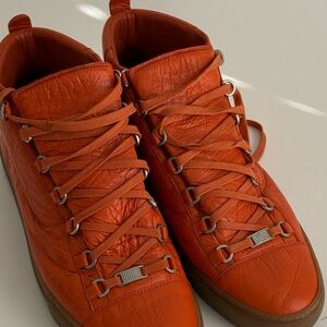 Balenciaga arena Men's Orange Sneakers